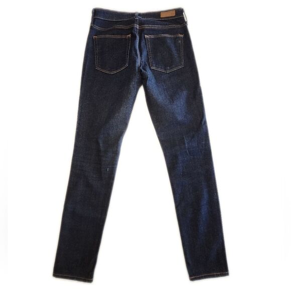 AG Adriano Goldschmied The Farrah High Rise Skinny Ankle Dark Blue Was Jeans, 26 - Picture 3 of 11